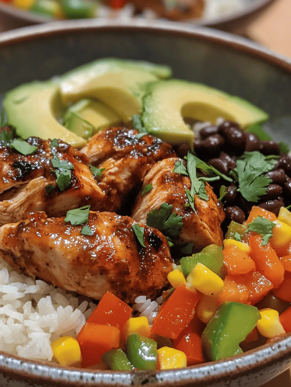 Welcome to the world of Honey Chipotle Chicken Rice Bowls, a dish that tantalizes the taste buds with its perfect balance of sweet, spicy, and savory flavors. This recipe has gained popularity for its ability to bring together diverse ingredients that not only complement each other but also create a satisfying meal that can be enjoyed any time of the day. The honey lends a delightful sweetness, while the chipotle peppers provide a smoky heat that elevates the dish to new heights.