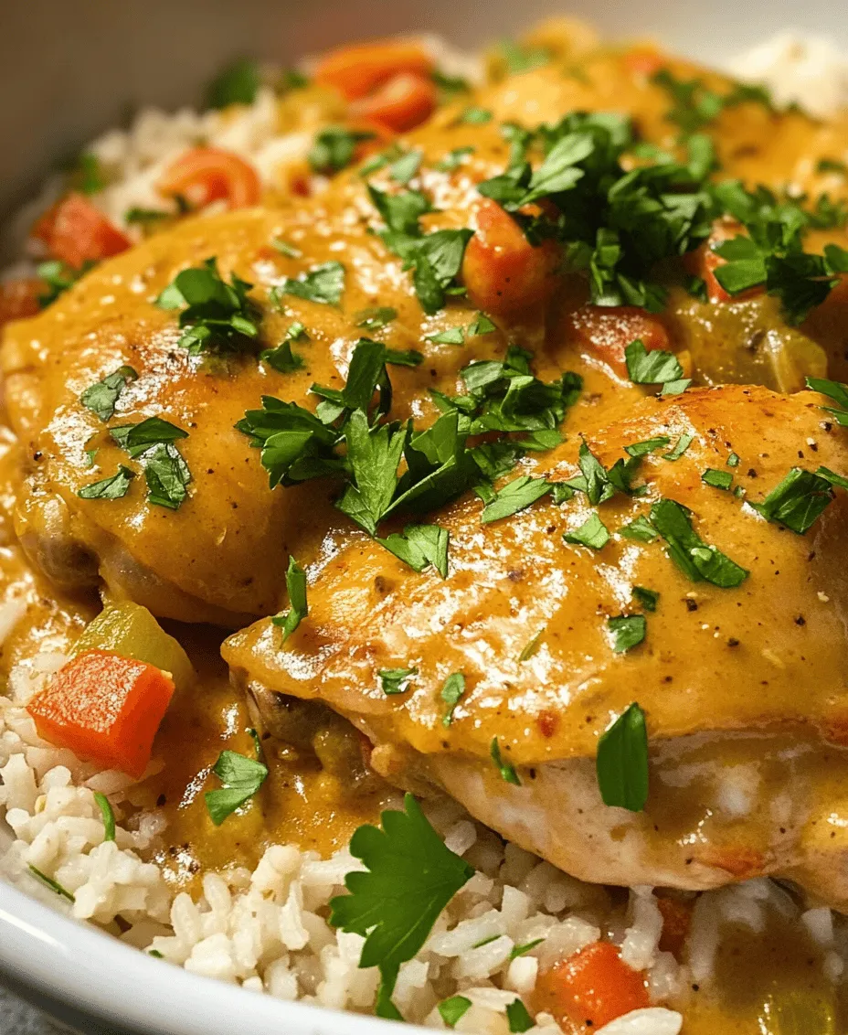 Smothered Chicken and Rice is the epitome of comfort food, offering a warm embrace in a bowl that soothes the soul. This dish has roots in Southern cuisine, where hearty meals made with love and care bring families together. The combination of succulent chicken, fluffy rice, and a rich, flavorful sauce creates a delightful experience that is both satisfying and nourishing.