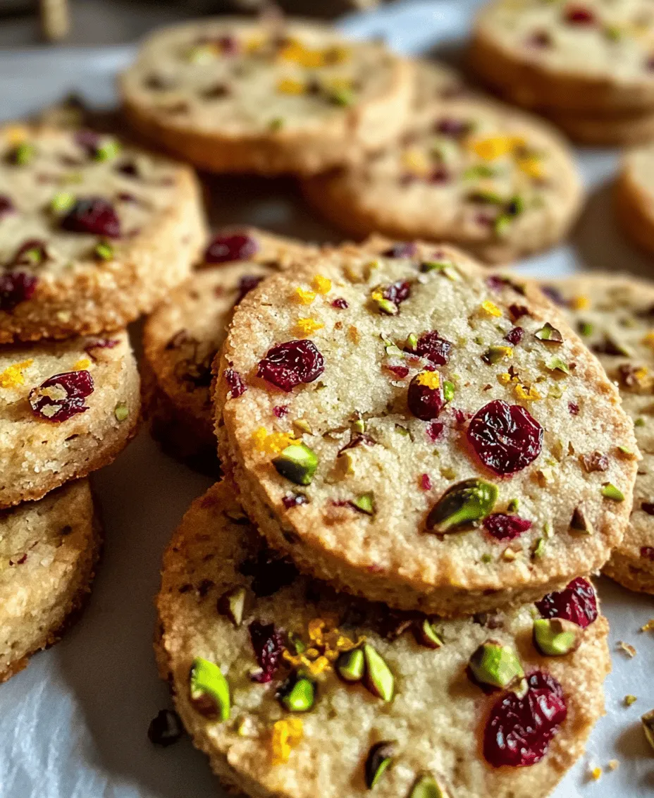 Butter is the backbone of any shortbread cookie recipe. For cranberry pistachio shortbread cookies, unsalted butter is the preferred choice. This allows you to control the salt content in the recipe, ensuring a balanced flavor. Unsalted butter also has a fresher taste and creamier texture, which contributes to the overall richness of the cookies. When preparing your ingredients, make sure the butter is at room temperature; this is vital for achieving a smooth and creamy consistency when creaming it with sugar.