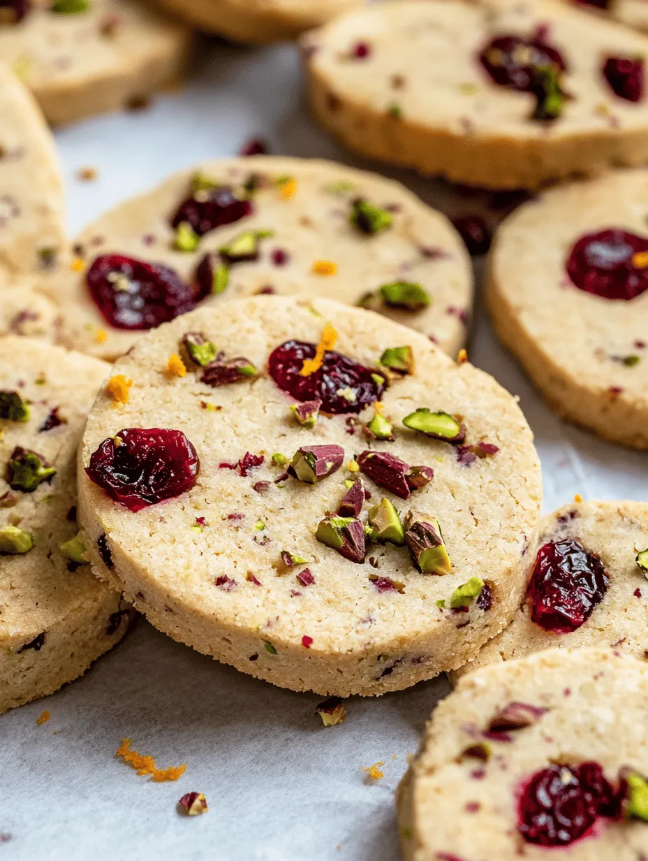 Butter is the backbone of any shortbread cookie recipe. For cranberry pistachio shortbread cookies, unsalted butter is the preferred choice. This allows you to control the salt content in the recipe, ensuring a balanced flavor. Unsalted butter also has a fresher taste and creamier texture, which contributes to the overall richness of the cookies. When preparing your ingredients, make sure the butter is at room temperature; this is vital for achieving a smooth and creamy consistency when creaming it with sugar.