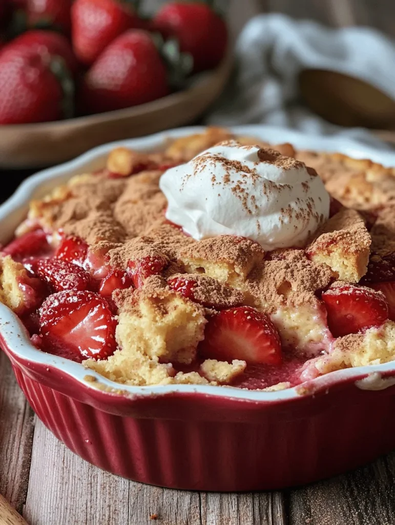 If you’re looking for a dessert that’s both delicious and easy to prepare, the Strawberry Cheesecake Dump Cake Delight is your answer. This delightful treat brilliantly combines the rich, creamy flavor of cheesecake with the freshness of strawberries, all enveloped in a moist cake layer. Perfect for gatherings, potlucks, or simply indulging yourself at home, this dessert promises to impress both family and friends alike.