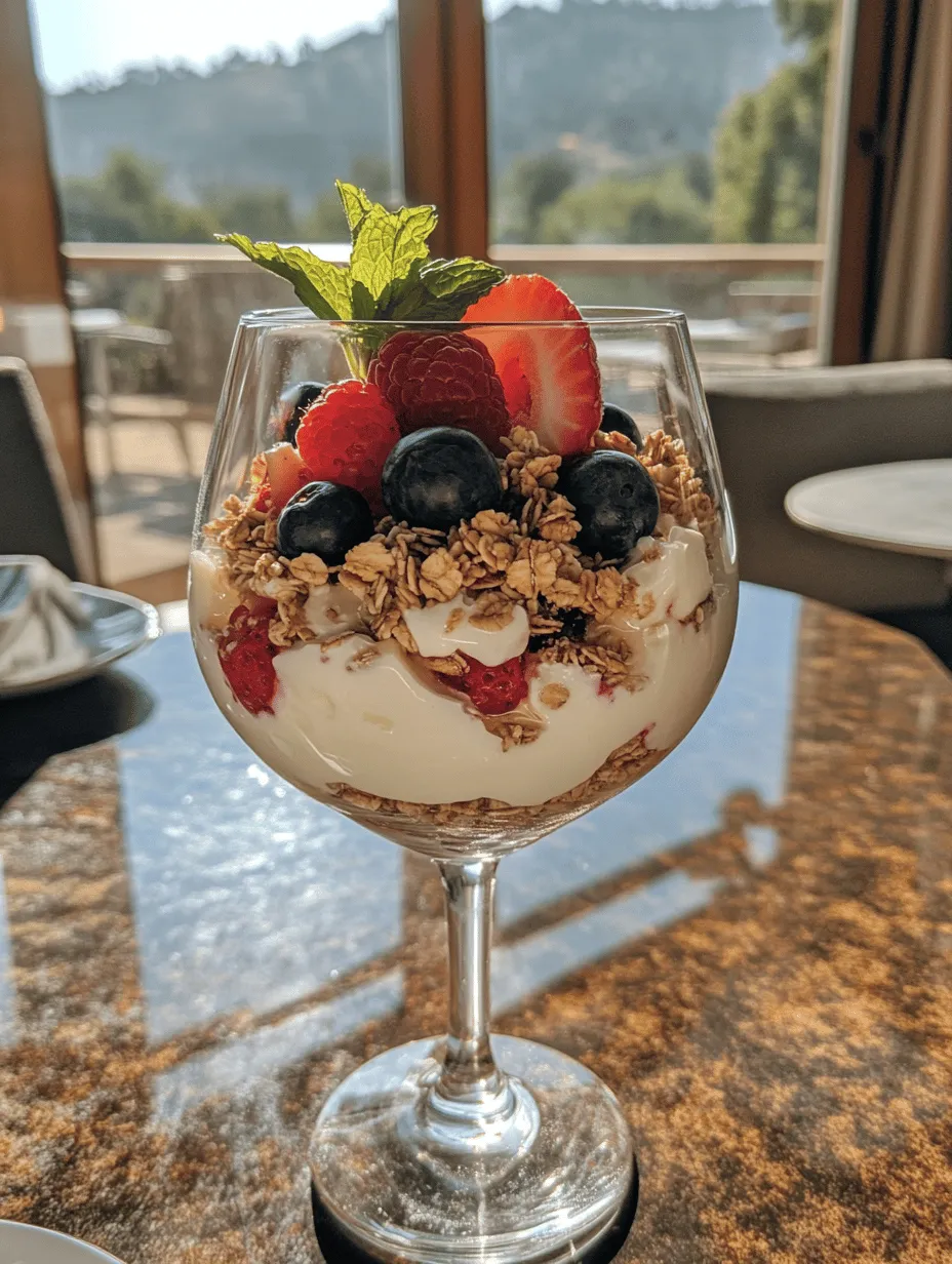 If you're searching for a delicious and nutritious way to start your day, look no further than the Tangy Greek Yogurt Parfait with Honey and Berries. This delightful recipe combines the rich creaminess of Greek yogurt with the freshness of berries and the natural sweetness of honey, creating a dish that is just as appealing to the eyes as it is to the palate. Not only does this parfait tantalize your taste buds, but it also packs a powerful nutritional punch, making it an ideal choice for breakfast, a midday snack, or even a light dessert.