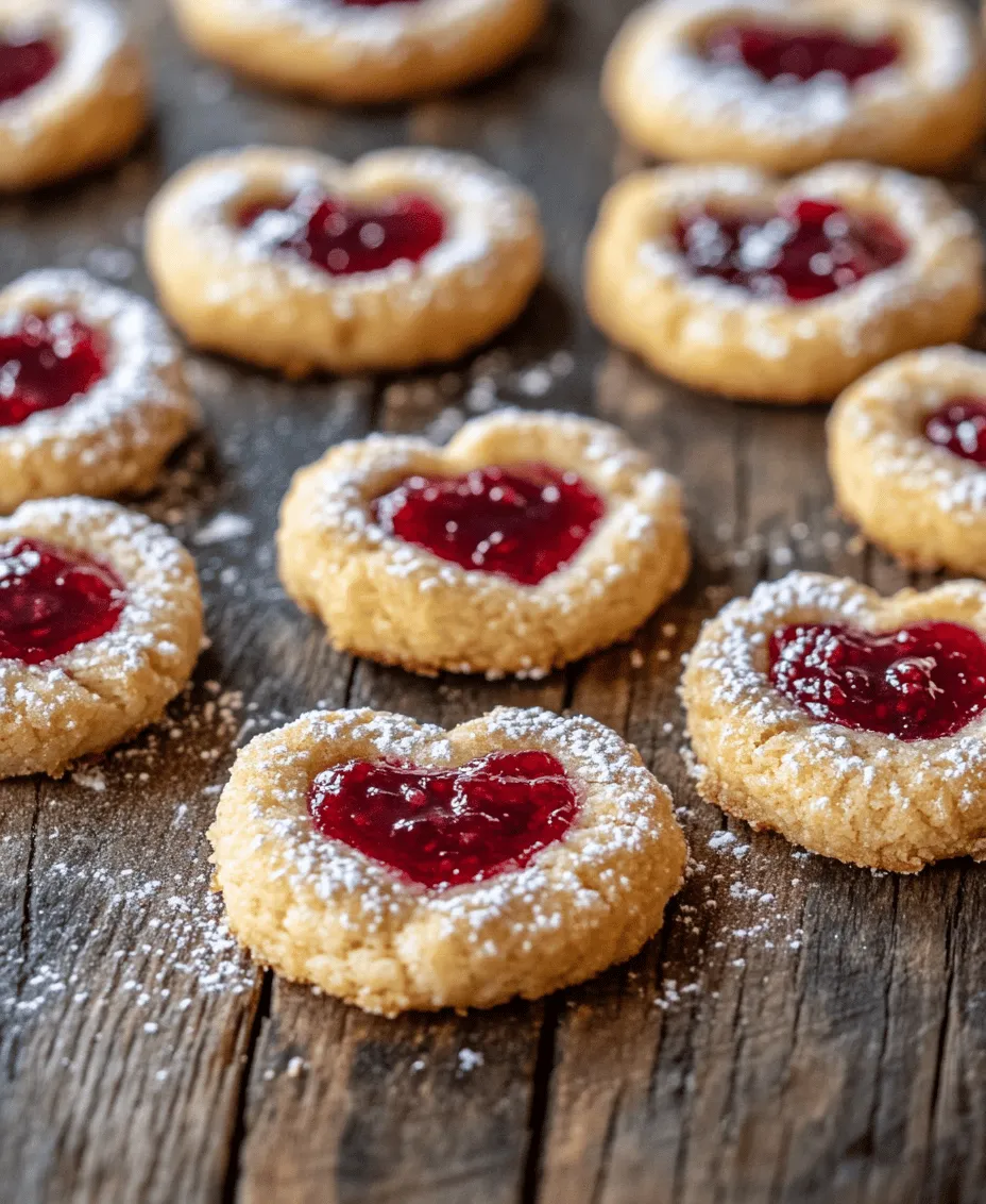 Sweetheart Thumbprint Cookies are not just any ordinary cookies; they encapsulate the essence of love and celebration in every bite. With their delicate, buttery texture and a sweet, fruity filling, these cookies have become a beloved treat for various occasions, especially Valentine's Day and anniversaries. Their whimsical appearance, often featuring a delightful dollop of raspberry jam at the center, makes them an irresistible addition to any dessert table. As you take a moment to savor the rich flavors and the heartwarming memories they create, you'll understand why these cookies hold a special place in the hearts of many.