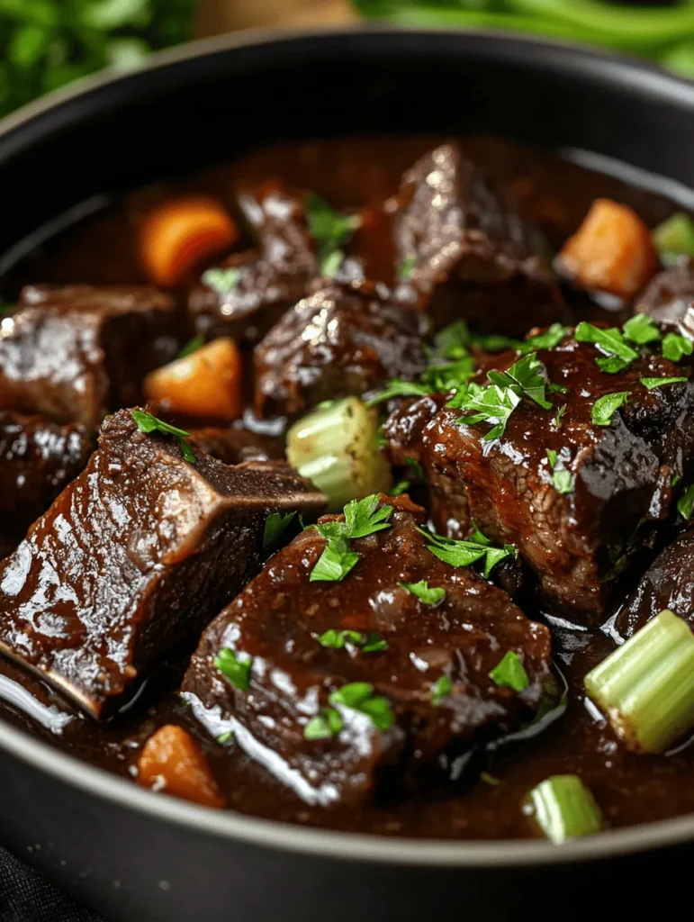 If you're searching for a dish that radiates comfort, sophistication, and rich flavors, look no further than Heavenly Red Wine Braised Short Ribs. This culinary masterpiece combines the earthiness of beef with the deep, complex notes of red wine, creating a meal that is as indulgent as it is satisfying. The allure of braised short ribs extends beyond their sumptuous taste; they embody the essence of home-cooked goodness and are perfect for special occasions or cozy family dinners.