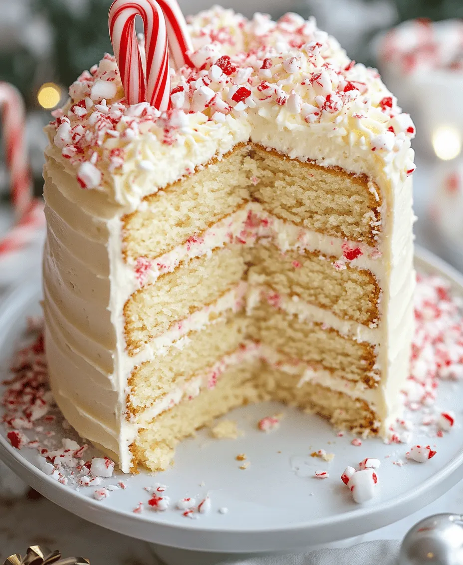 Every great cake begins with quality ingredients, and the White Chocolate Candy Cane Dream Cake is no exception. Each ingredient plays a crucial role in developing the flavor and texture that makes this cake a standout choice for holiday celebrations.