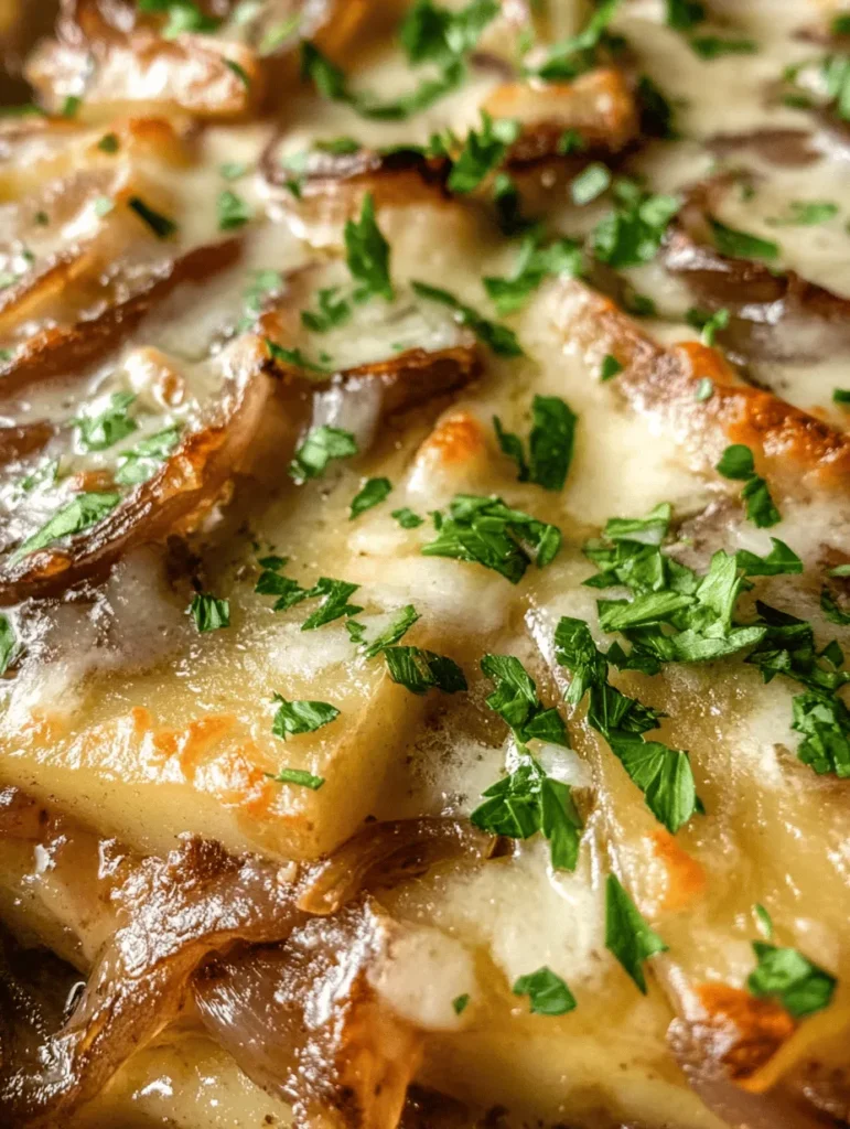 If you’re searching for a dish that embodies comfort and indulgence, look no further than French Onion Potato Bake. This hearty recipe combines the rich, caramelized flavors of onions with creamy, tender potatoes and a medley of delectable cheeses, creating a symphony of taste that is both satisfying and soul-warming. Perfect for family gatherings, holiday feasts, or even a cozy weeknight dinner, this dish is sure to become a beloved staple in your kitchen.