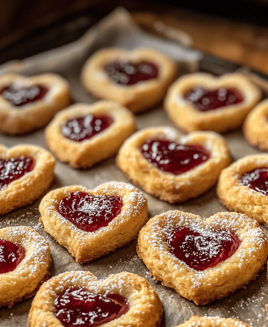 Thumbprint cookies are a beloved classic in the world of baking, known for their delightful combination of a tender cookie base and a luscious fruit filling. Their charm lies not only in their taste but also in their unique appearance—especially when shaped into hearts. Heart-shaped thumbprint cookies are particularly appealing for special occasions such as Valentine's Day, anniversaries, or even just to brighten a loved one’s day. They serve as a perfect token of affection, showcasing the thoughtfulness and creativity that goes into homemade treats.