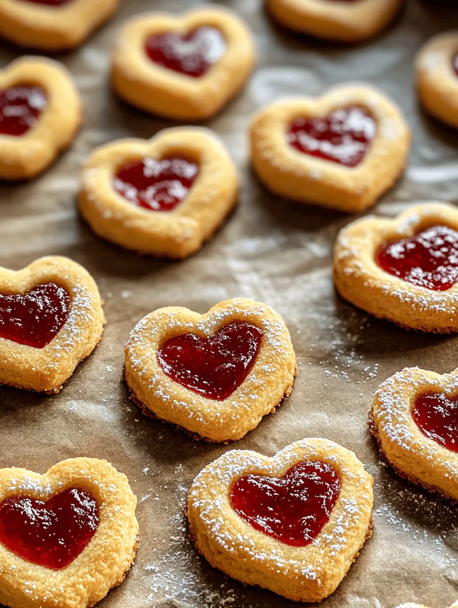 Thumbprint cookies are a beloved classic in the world of baking, known for their delightful combination of a tender cookie base and a luscious fruit filling. Their charm lies not only in their taste but also in their unique appearance—especially when shaped into hearts. Heart-shaped thumbprint cookies are particularly appealing for special occasions such as Valentine's Day, anniversaries, or even just to brighten a loved one’s day. They serve as a perfect token of affection, showcasing the thoughtfulness and creativity that goes into homemade treats.