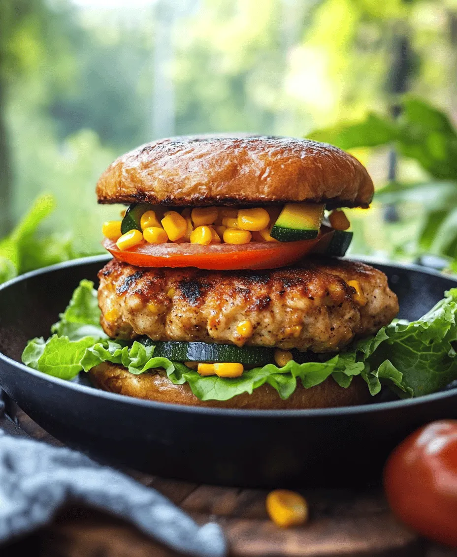 Ground chicken is a standout ingredient in this burger recipe. As a lean protein source, it contains significantly less fat than traditional ground beef, making it an ideal choice for anyone looking to cut down on saturated fats. Beyond its health benefits, ground chicken is incredibly versatile—it can be seasoned and flavored in numerous ways, allowing it to absorb the taste of the accompanying ingredients beautifully. When cooked properly, ground chicken remains moist and tender, providing a satisfying texture that complements the other components of the burger.