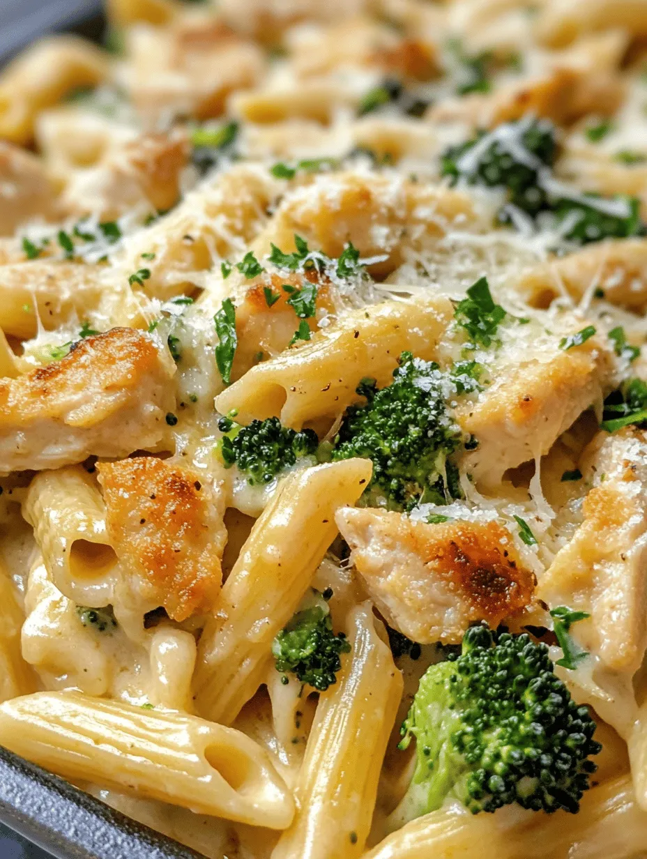 The foundation of Cheesy Chicken Penne Bliss rests on a handful of key ingredients that work harmoniously to create a delightful flavor profile. Let’s take a closer look at each component and understand why they are essential for this recipe.