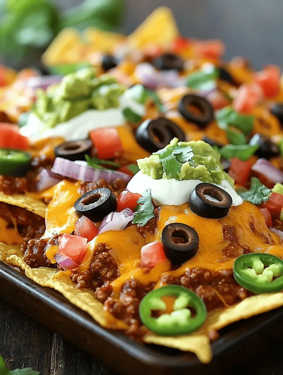 Nachos have long been a staple of social gatherings, from casual game days to festive parties. Their crunchy, cheesy goodness is hard to resist, making them the perfect snack or appetizer to share with friends and family. Among the myriad of nacho variations, the Ultimate Loaded Chili Nachos stand out as a fan favorite, thanks to their bold flavors, delightful textures, and impressive presentation. Imagine a plate piled high with crispy tortilla chips, savory chili, and bubbling cheese, all topped with a rainbow of fresh ingredients. This recipe takes nachos to the next level, ensuring that every bite is a satisfying explosion of taste.