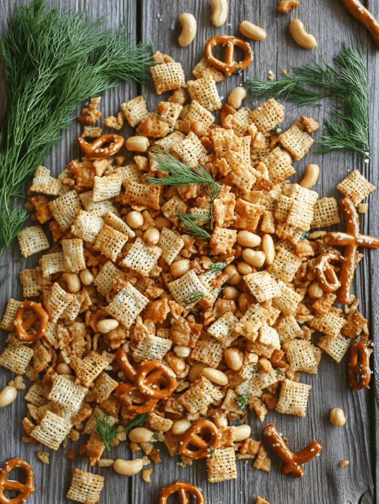 Are you searching for that perfect snack that can elevate your gatherings, game nights, or even a cozy movie marathon? Look no further than Dill Pickle Chex Mix—a delightful twist on the classic snack mix that combines the crunchy textures of Chex cereals and pretzels with the tangy, zesty flavor of dill pickles. This addictive blend not only satisfies cravings but also brings a burst of familiar yet unique flavors that will leave your taste buds dancing.