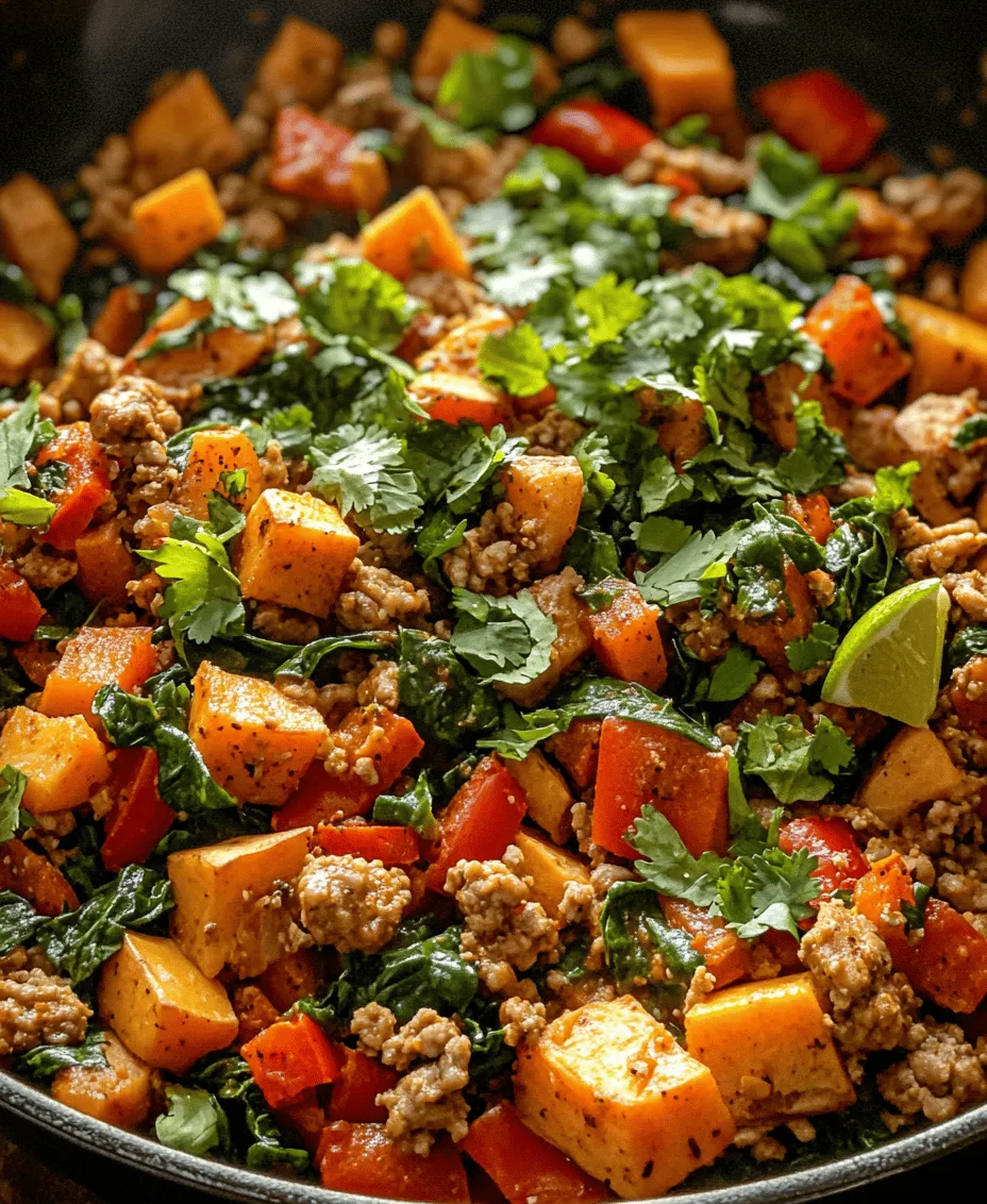 In the hustle and bustle of modern life, weeknight dinners can often feel like a daunting task. Between busy work schedules and family commitments, finding a nutritious and quick-to-prepare meal can be a real challenge. However, the Ground Turkey Sweet Potato Skillet emerges as a beacon of hope for home cooks everywhere. This delightful one-pan meal marries the earthy sweetness of sweet potatoes with lean ground turkey and vibrant vegetables, creating a dish that is not only packed with flavor but also rich in nutrients.