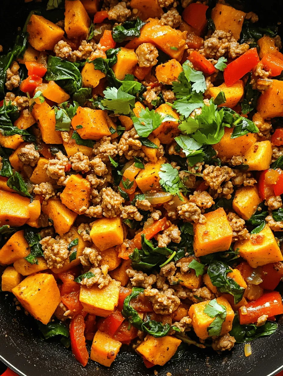 In the hustle and bustle of modern life, weeknight dinners can often feel like a daunting task. Between busy work schedules and family commitments, finding a nutritious and quick-to-prepare meal can be a real challenge. However, the Ground Turkey Sweet Potato Skillet emerges as a beacon of hope for home cooks everywhere. This delightful one-pan meal marries the earthy sweetness of sweet potatoes with lean ground turkey and vibrant vegetables, creating a dish that is not only packed with flavor but also rich in nutrients.