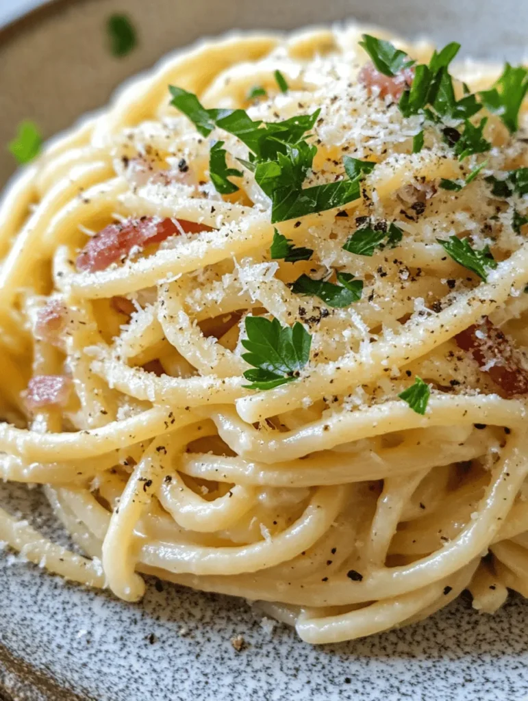 If you're looking to dive into the world of Italian cuisine, few dishes are as iconic as Classic Spaghetti Carbonara. This traditional Roman pasta dish exemplifies the beauty of simplicity, combining just a handful of quality ingredients to create a meal that is rich, creamy, and utterly satisfying. With its origins firmly rooted in the heart of Italy, Carbonara is not just a dish; it's a cultural experience that embodies the essence of Italian cooking.