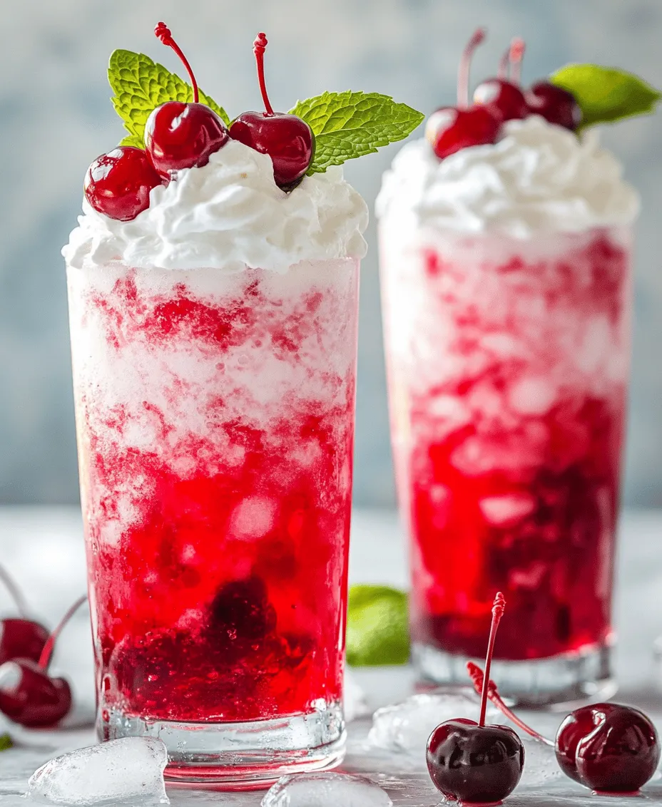 Crafting the perfect Italian Cherry Cream Soda starts with understanding each ingredient's role. This beverage is a culmination of simple yet impactful components that work harmoniously to create a refreshing drink. Let's explore each ingredient in detail.