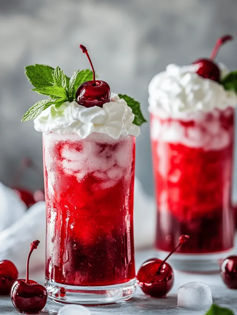 Crafting the perfect Italian Cherry Cream Soda starts with understanding each ingredient's role. This beverage is a culmination of simple yet impactful components that work harmoniously to create a refreshing drink. Let's explore each ingredient in detail.