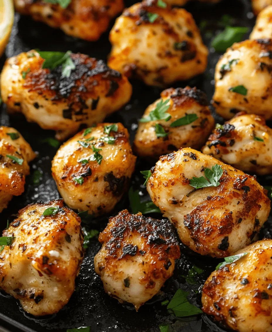 Are you searching for a weeknight dinner that balances flavor and ease? Look no further than garlic butter chicken bites! This dish combines juicy chicken pieces with rich, aromatic garlic and butter, creating a mouthwatering experience that will delight your taste buds. Perfectly suited for busy lifestyles, these garlic butter chicken bites can be prepared in under 30 minutes, making them an ideal choice for those hectic evenings when time is of the essence.