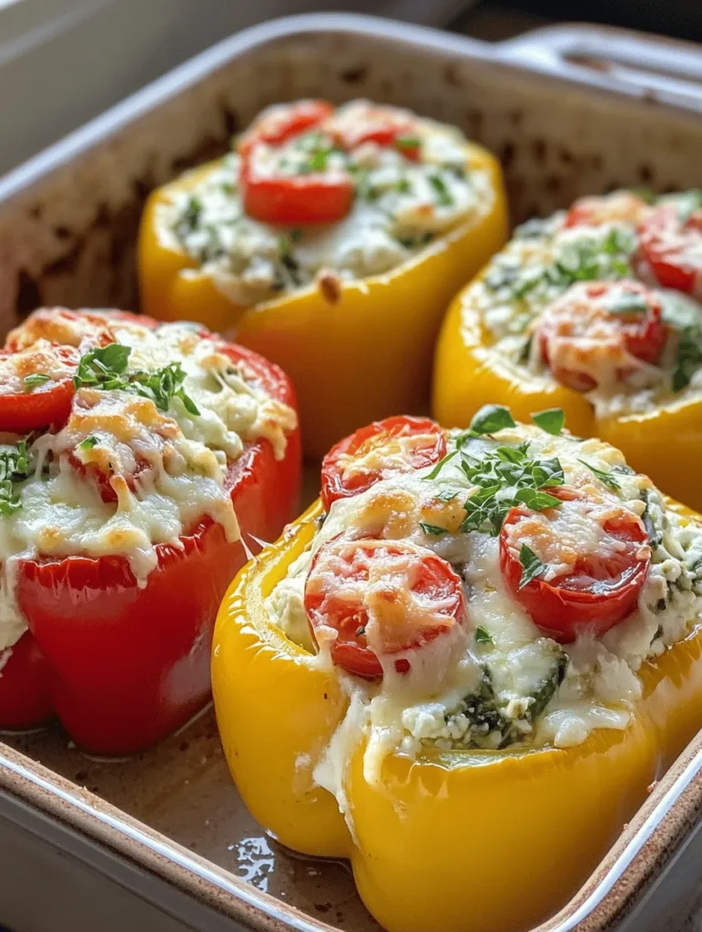 When it comes to healthy and satisfying meals, few dishes capture the essence of flavor and nutrition quite like stuffed peppers. Our recipe for Creamy Cottage Cheese & Spinach Stuffed Peppers combines the creamy goodness of cottage cheese with the vibrant flavors of fresh spinach, all encased in the sweet, crunchy shell of bell peppers. This dish is not only visually appealing but also packs a nutritional punch, making it an excellent option for anyone looking to maintain a balanced diet.