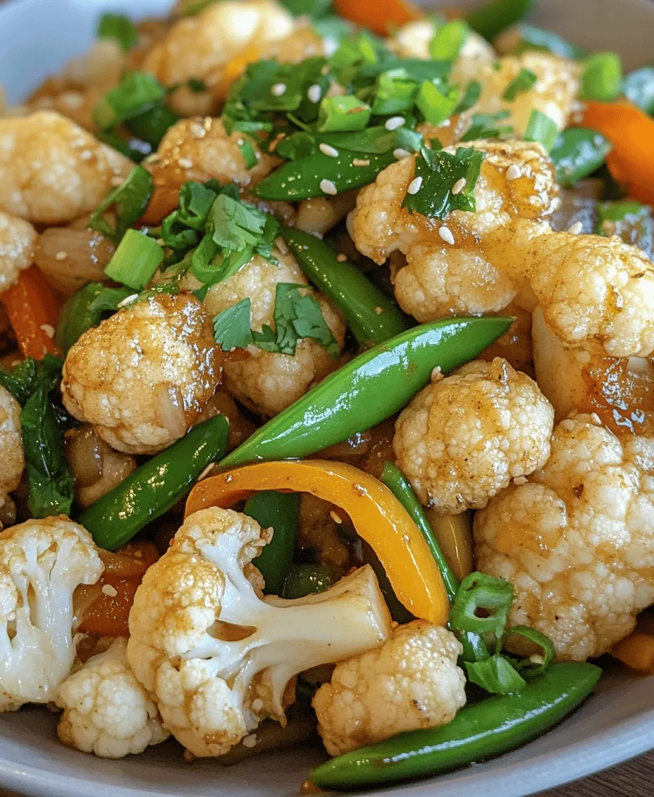 In a world where healthy eating is becoming increasingly important, finding delicious and nutritious meals can be a challenge. The Healthy Chinese Cauliflower Stir Fry is not only a feast for the eyes but also a wholesome addition to your meal repertoire. This vibrant dish is packed with colorful vegetables and boasts a delightful medley of flavors that will appeal to both the health-conscious and those simply looking for a satisfying meal.