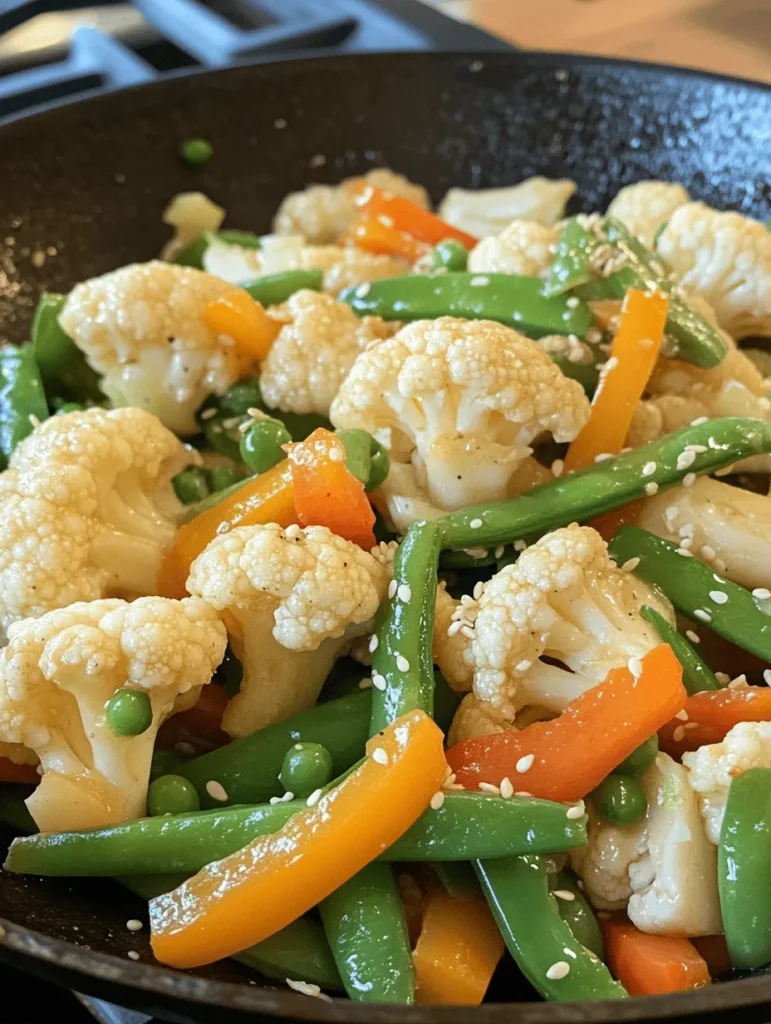 In a world where healthy eating is becoming increasingly important, finding delicious and nutritious meals can be a challenge. The Healthy Chinese Cauliflower Stir Fry is not only a feast for the eyes but also a wholesome addition to your meal repertoire. This vibrant dish is packed with colorful vegetables and boasts a delightful medley of flavors that will appeal to both the health-conscious and those simply looking for a satisfying meal.