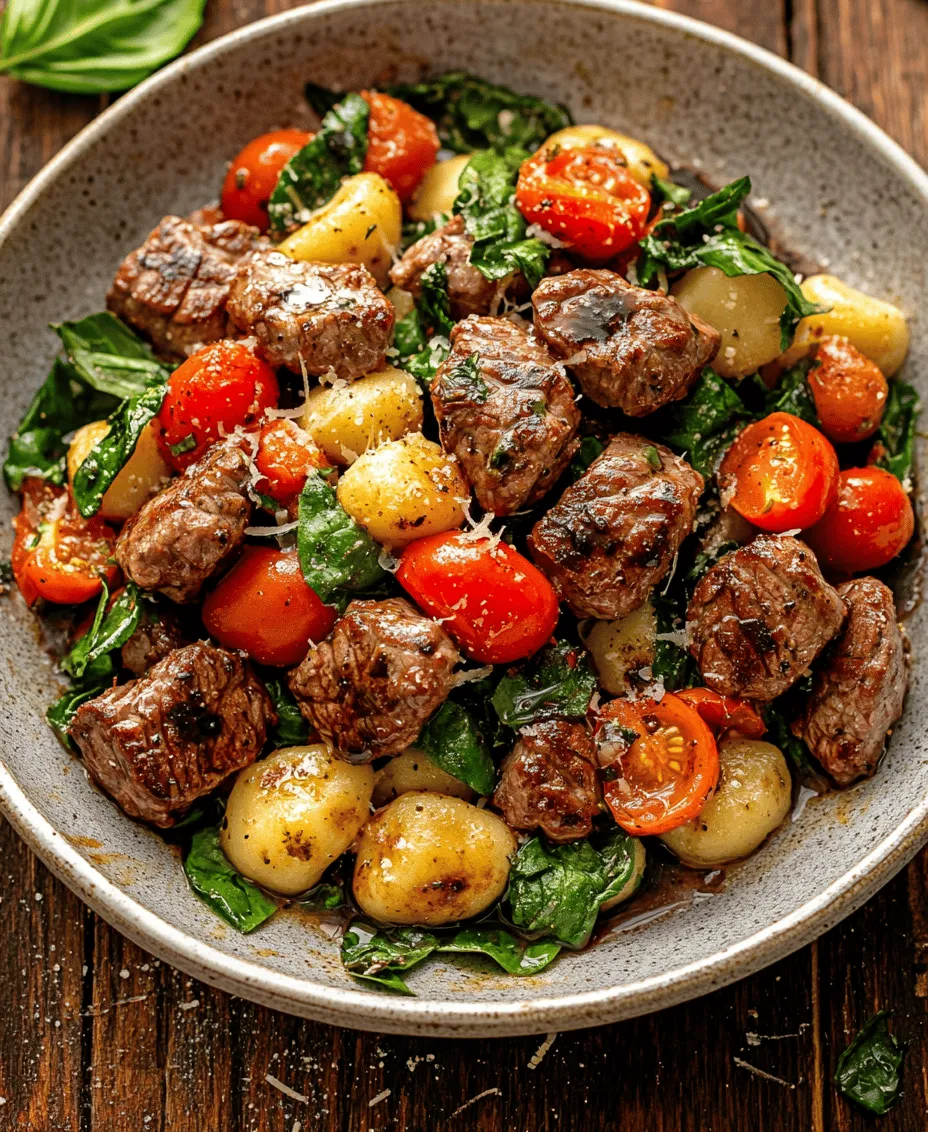 Imagine sinking your teeth into tender, juicy steak nuggets paired with soft, pillowy gnocchi—this is what our savory steak nuggets and gnocchi recipe promises. It's a dish that brings together the best of both worlds, combining the rich, robust flavors of well-seasoned steak with the comforting texture of gnocchi. The marriage of these ingredients creates a delightful culinary experience that is sure to satisfy both the palate and the soul.