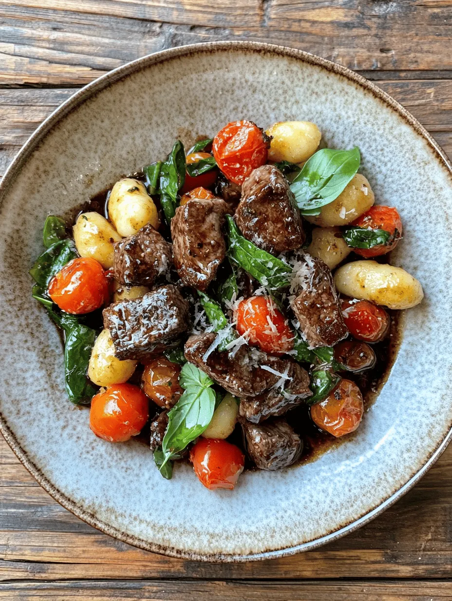 Imagine sinking your teeth into tender, juicy steak nuggets paired with soft, pillowy gnocchi—this is what our savory steak nuggets and gnocchi recipe promises. It's a dish that brings together the best of both worlds, combining the rich, robust flavors of well-seasoned steak with the comforting texture of gnocchi. The marriage of these ingredients creates a delightful culinary experience that is sure to satisfy both the palate and the soul.