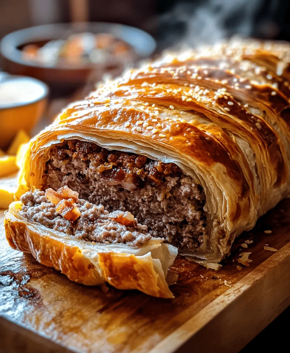 Meatloaf is a cherished comfort food that has graced family tables for generations. Its warm, hearty flavors evoke memories of cozy dinners and togetherness, making it a staple in many households. But what if we could elevate this classic dish into something extraordinary? Enter the Bacon Cheeseburger Meatloaf Wellington—a mouthwatering fusion of two beloved comfort foods that transforms traditional meatloaf into a show-stopping centerpiece.