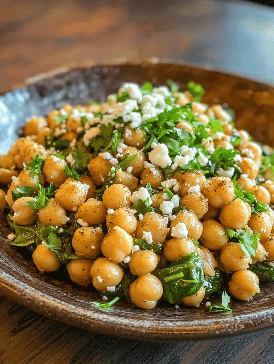 In a world increasingly leaning towards plant-based diets, the search for quick, nutritious meals has never been more vital. With the popularity of vegetarian and vegan recipes on the rise, chickpeas and spinach have emerged as star ingredients, renowned for their versatility and health benefits. The "Chickpeas & Baby Spinach Delight" recipe embodies this trend perfectly, offering a delicious meal that is not only satisfying but also promotes overall well-being.