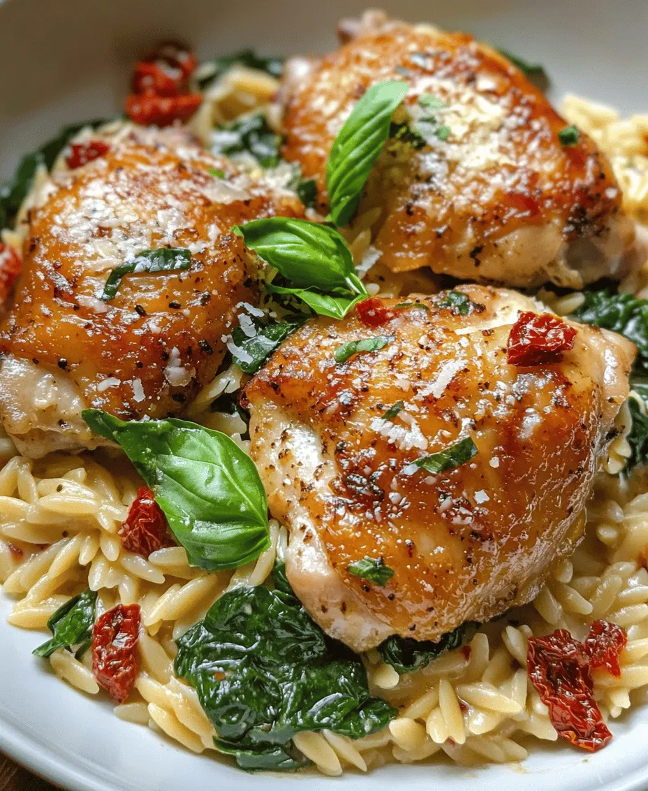 To truly appreciate the magic of Marry Me Chicken Orzo Delight, it’s essential to understand the role each ingredient plays in the dish. From the tender chicken thighs to the rich and creamy sauce, each component contributes to the overall flavor and nutritional profile. Let’s take a closer look at the key ingredients that make this dish a standout.