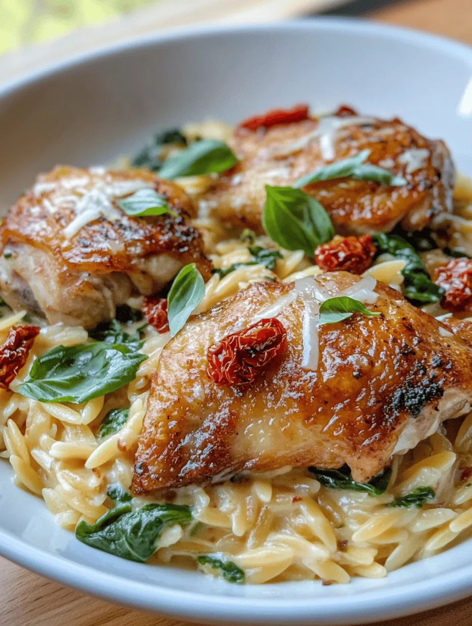 To truly appreciate the magic of Marry Me Chicken Orzo Delight, it’s essential to understand the role each ingredient plays in the dish. From the tender chicken thighs to the rich and creamy sauce, each component contributes to the overall flavor and nutritional profile. Let’s take a closer look at the key ingredients that make this dish a standout.