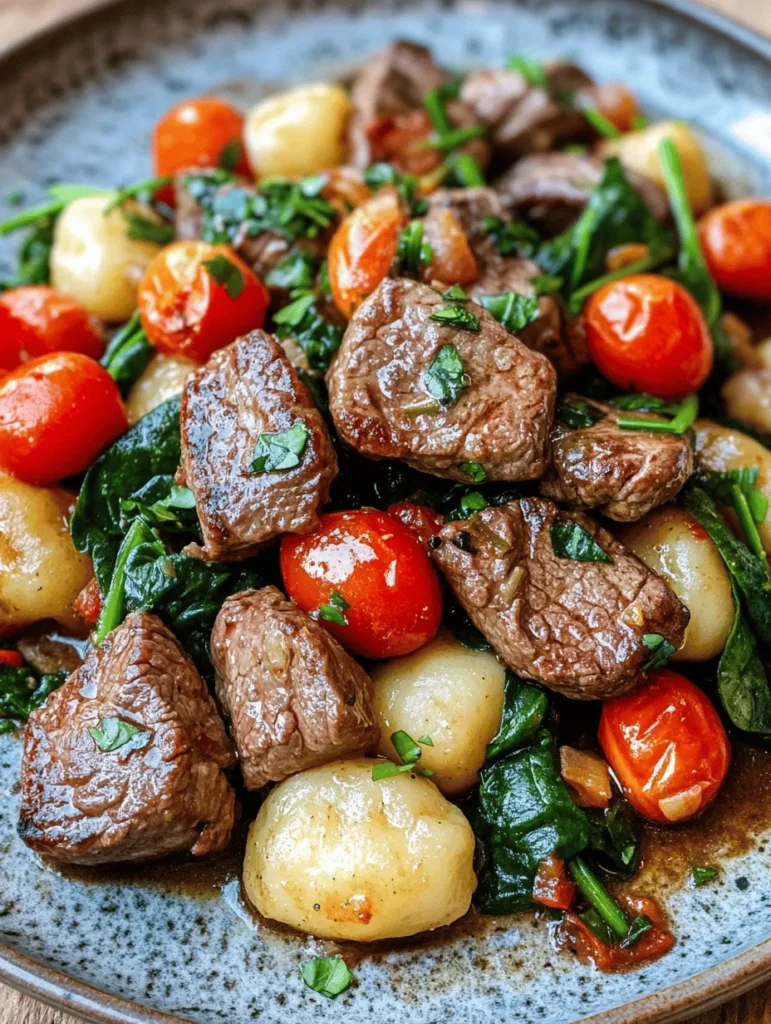 In the realm of satisfying meals, few combinations are as delightful as tender, flavorful steak bites paired with the soft, pillowy texture of gnocchi. This dish embodies the essence of comfort food while also providing a gourmet experience that can elevate any dining occasion. Whether you're planning a cozy weeknight dinner or a special gathering with friends and family, flavor-packed steak bites and gnocchi offer a versatile solution that caters to various tastes.