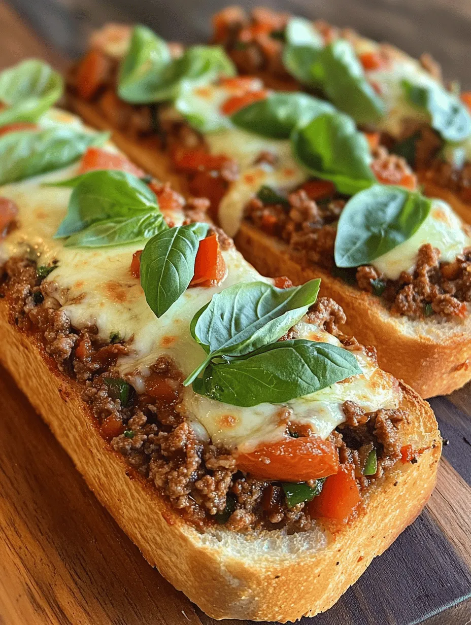 If you're searching for a dish that perfectly marries comfort food with a touch of gourmet flair, look no further than Flavor-Packed Italian Garlic Bread Sloppy Joes. This delectable recipe offers a delightful twist on the traditional Sloppy Joe by incorporating rich Italian flavors into the mix. Imagine the savory goodness of seasoned ground beef or Italian sausage, melded with vibrant vegetables and aromatic herbs, all nestled inside a crispy, garlicky bread that takes this classic dish to new heights.