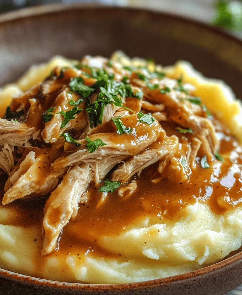 When it comes to comfort food, few dishes evoke the same warm feelings as a generous serving of Shredded Chicken Heaven on Creamy Mashed Potatoes. This dish is more than just a meal; it’s an experience that marries tender, flavorful chicken with rich, buttery mashed potatoes, creating a symphony of flavors and textures that are sure to delight your palate. The combination of juicy shredded chicken and velvety mashed potatoes not only satisfies hunger but also warms the heart, making it a perfect choice for family dinners or cozy gatherings.