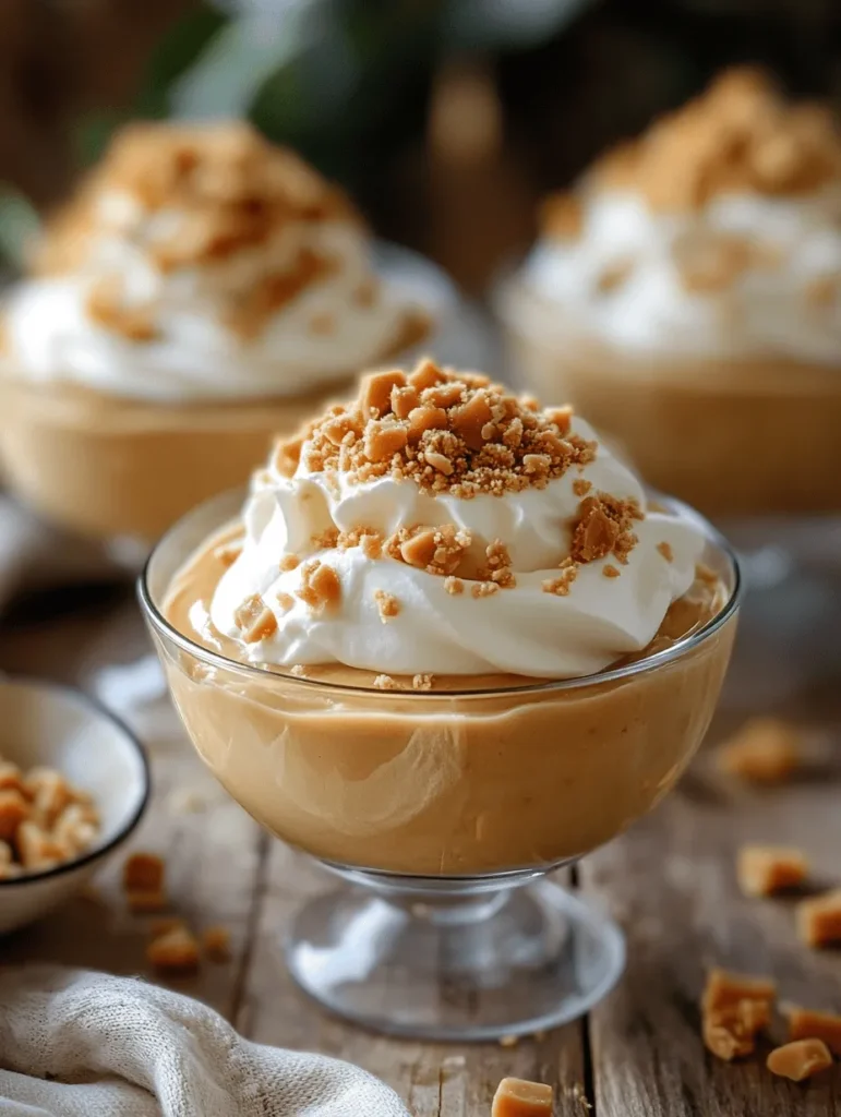 Butterscotch pudding is the epitome of comfort food, evoking nostalgia with its smooth texture and deep, rich flavor. This delightful dessert is a testament to the magic that happens when simple ingredients come together to create something extraordinary. Whether you’re looking to impress guests at a dinner party, celebrate a special occasion, or simply treat yourself after a long day, homemade butterscotch pudding is a fabulous choice. Not only does it provide a sweet reprieve from the hustle and bustle of daily life, but it also brings a sense of joy that only a truly decadent dessert can offer.
