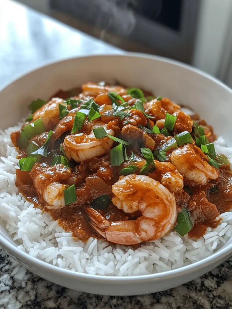 Shrimp Creole Delight is more than just a meal; it is a vibrant representation of Southern culinary heritage that has been passed down through generations. Originating from the rich coastal regions of Louisiana, this dish embodies the spirit of Creole cooking, which fuses French, Spanish, African, and Native American influences into a unique and flavorful experience. Shrimp Creole is characterized by its bold flavors, aromatic spices, and an enticing blend of fresh ingredients that come together to create a dish that captivates the senses.