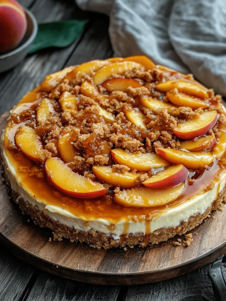There's something undeniably appealing about dessert that combines the best of both worlds, and when it comes to the Ultimate Peach Dessert, Peach Cobbler Cheesecake is the shining star. This delightful dish marries the rich, creamy decadence of cheesecake with the comforting, fruity essence of peach cobbler, creating a dessert that satisfies every palate. The unique combination of flavors and textures—smooth cheesecake layered with sweet, juicy peaches and a crumbly topping—makes this dessert a showstopper for any gathering.