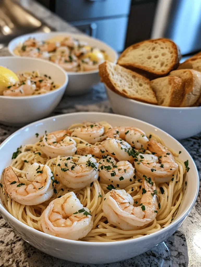 The star of this dish is undoubtedly the shrimp. When selecting shrimp, freshness is key. Opt for wild-caught shrimp if possible, as they tend to have a more robust flavor compared to farmed varieties. You can choose from various sizes, but medium to large shrimp (about 21-25 per pound) are ideal for this recipe. Before cooking, ensure the shrimp are properly deveined and shelled for the best texture and presentation.