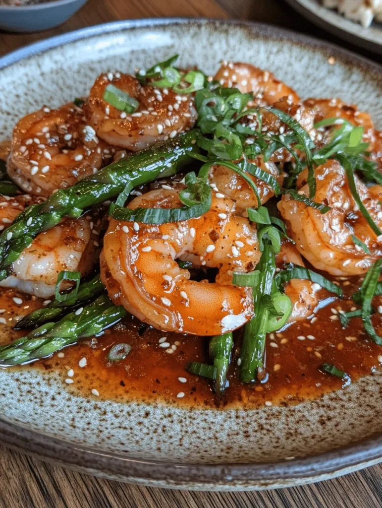 If you're searching for a delicious meal that combines the perfect balance of flavors while still being quick and easy to prepare, look no further than Sweet Chili Shrimp & Asparagus Delight. This dish is a delightful fusion of sweetness, spice, and savory notes, making it an irresistible option for anyone who enjoys vibrant, flavorful cooking. The combination of succulent shrimp and tender asparagus creates a visually stunning and delicious meal that is sure to impress your family or guests.