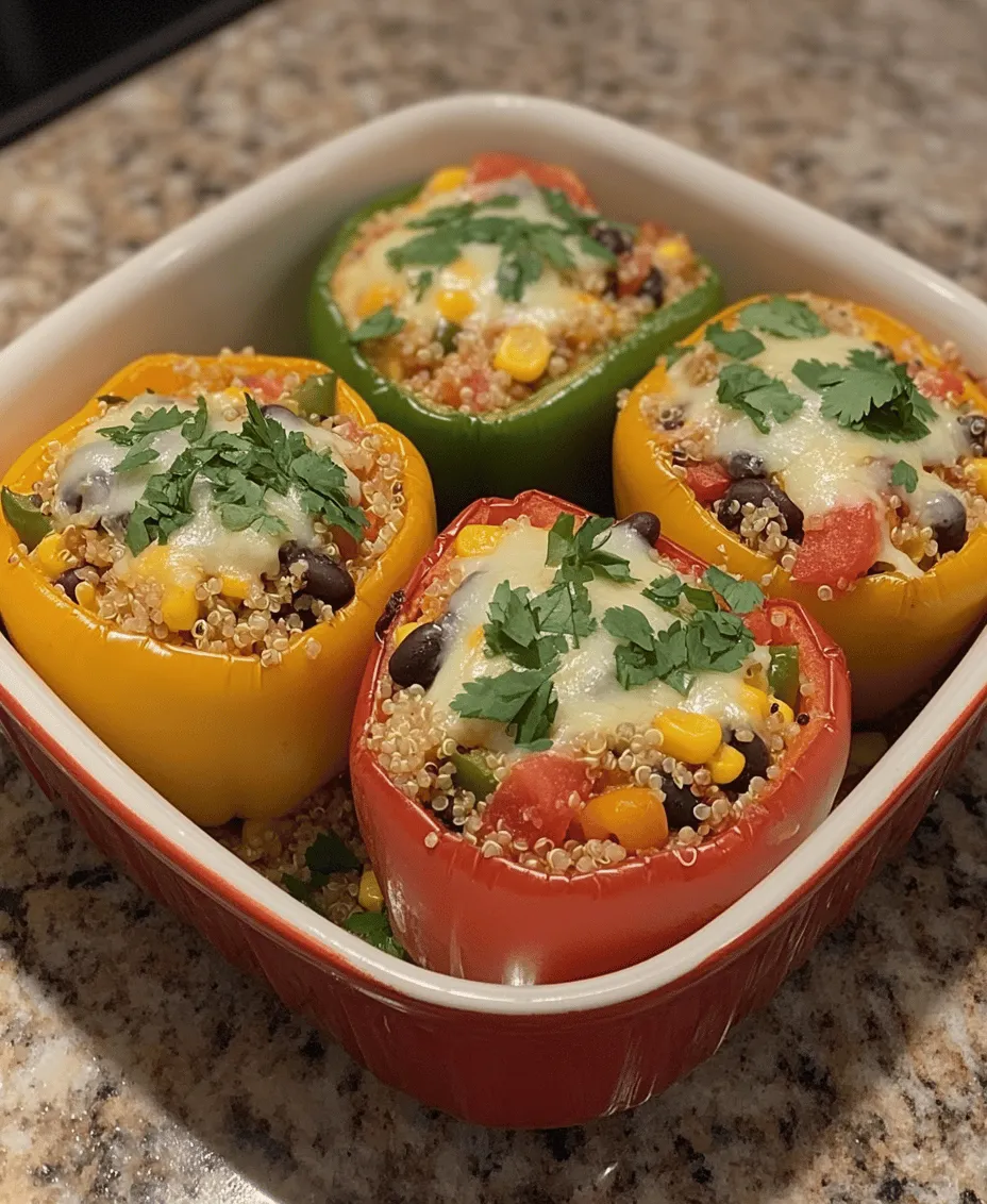 Veggie Delight Stuffed Bell Peppers are a colorful and nutritious dish that not only brings vibrant hues to your table but also delivers a burst of flavors that tantalize the taste buds. This recipe embraces the essence of fresh vegetables, whole grains, and wholesome spices, making it a fantastic option for anyone seeking a healthy yet satisfying meal. Whether you’re a seasoned vegetarian or simply looking to incorporate more plant-based meals into your diet, stuffed bell peppers offer a delightful solution.