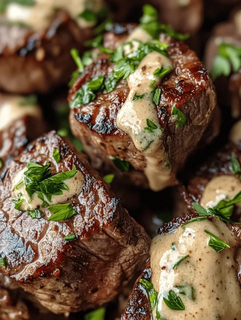 Indulging in a plate of garlic butter steak bites with a creamy Parmesan sauce is a culinary experience that transcends the ordinary. This dish isn’t just a meal; it's a celebration of rich flavors and textures that appeal to both the everyday home cook and the seasoned gourmet. Imagine tender pieces of steak seared to perfection, enveloped in a luscious garlic butter that tantalizes your taste buds, and finished with a decadent Parmesan cream sauce that elevates the dish to new heights.