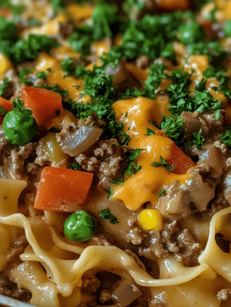 If you’re on the lookout for a hearty, satisfying meal that can be whipped up in no time, look no further than the Quick and Easy Creamy Beef Noodle Casserole. This dish is a delightful blend of flavors and textures, combining tender ground beef, creamy sauce, and perfectly cooked egg noodles into a comforting casserole that is sure to please the whole family. It’s the kind of meal that evokes feelings of warmth and nostalgia, making it a perfect fit for both busy weeknights and special family gatherings.