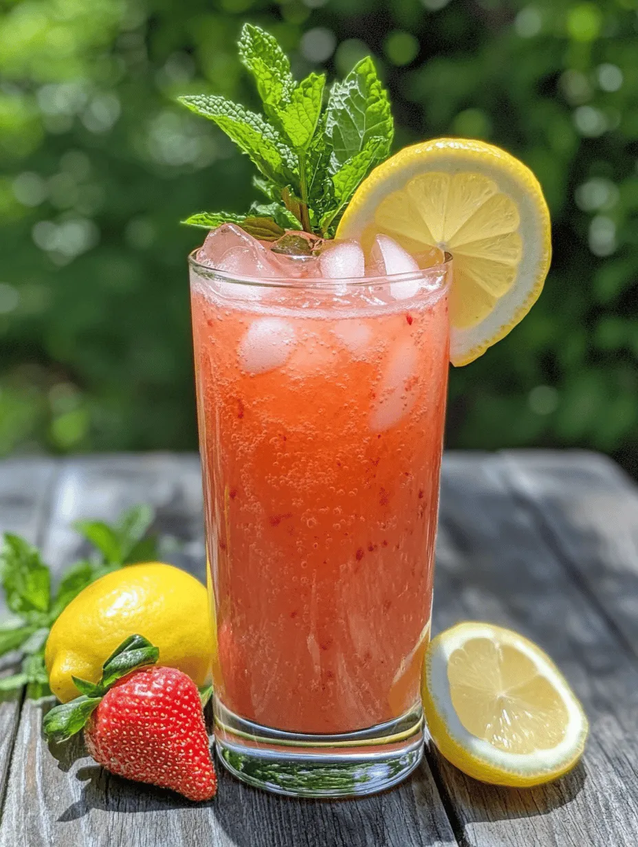 As the days get longer and the temperatures rise, there's nothing quite like a refreshing beverage to quench your thirst and uplift your spirits. Chilled drinks not only provide relief from the heat but also offer a delightful way to enjoy the vibrant flavors of summer. Among the many options available, one recipe stands out for its simplicity and taste: Chilled Strawberry Bliss. This enticing drink showcases the natural sweetness of strawberries, complemented by the zesty brightness of lemons, making it a perfect choice for hot weather gatherings or a refreshing afternoon treat.