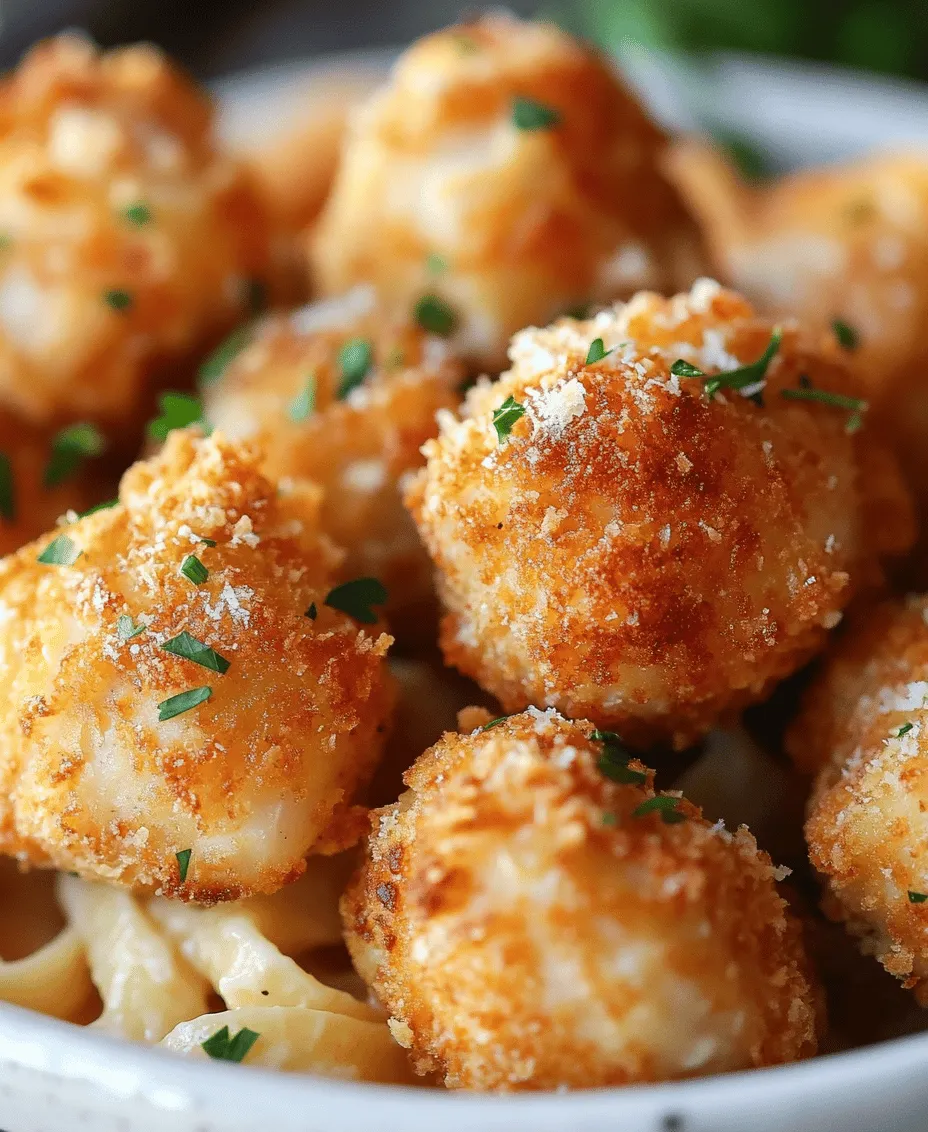If you're on the lookout for a comforting and satisfying meal that pleases the whole family, look no further than Garlic Parmesan Chicken Bites paired with creamy pasta. This delightful dish combines crispy chicken bites coated in a savory blend of garlic and parmesan, served alongside a luscious, creamy pasta that complements the chicken perfectly. It's a winning combination that transforms an ordinary dinner into a culinary experience.