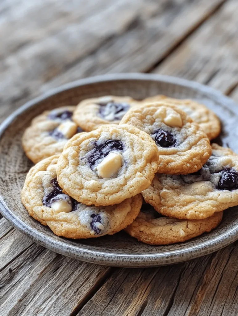 Welcome to the delightful world of baking, where the aroma of freshly baked cookies fills your kitchen and brings joy to everyone who gets a taste. Today, we’re diving into a recipe that perfectly captures the essence of homemade treats: Blueberry Heaven Cookies. These cookies are not just any ordinary cookies; they are a beautiful blend of juicy blueberries and creamy white chocolate that come together to create a mouthwatering experience in every bite.