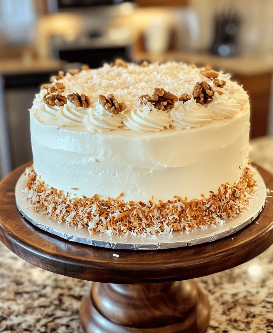 Creating a perfect Hawaiian Carrot Pineapple Cake begins with understanding the ingredients that work together to achieve its signature taste and texture. Below, we explore the base ingredients and key add-ins that will elevate your baking game.
