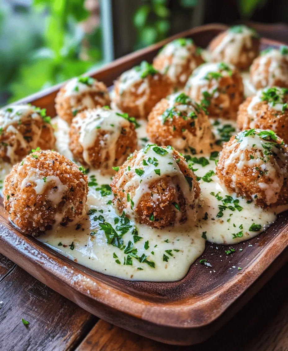 If you’re on the lookout for a delightful and satisfying dish that brings together comfort and sophistication, look no further than Garlic Butter Chicken Balls with Creamy Parmesan Sauce. This dish is a culinary treasure that beautifully combines the rich flavors of buttery garlic, succulent ground chicken, and a luscious creamy Parmesan sauce. It's no wonder that this recipe has become a favorite among home cooks and food enthusiasts alike.