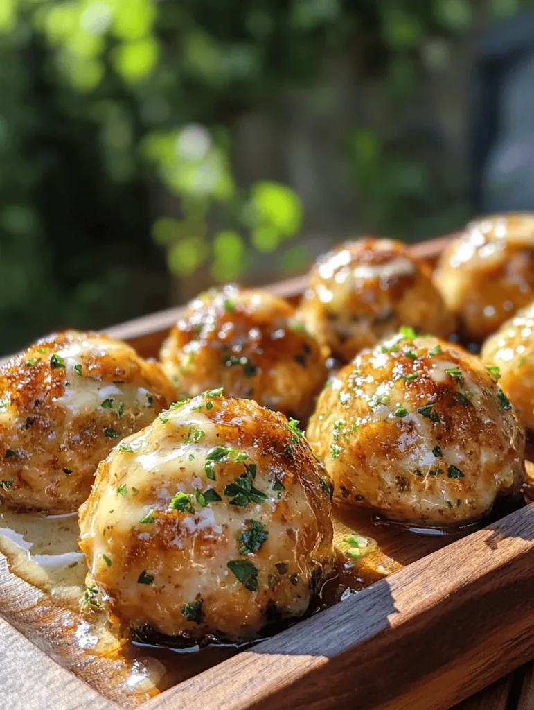 If you’re on the lookout for a delightful and satisfying dish that brings together comfort and sophistication, look no further than Garlic Butter Chicken Balls with Creamy Parmesan Sauce. This dish is a culinary treasure that beautifully combines the rich flavors of buttery garlic, succulent ground chicken, and a luscious creamy Parmesan sauce. It's no wonder that this recipe has become a favorite among home cooks and food enthusiasts alike.