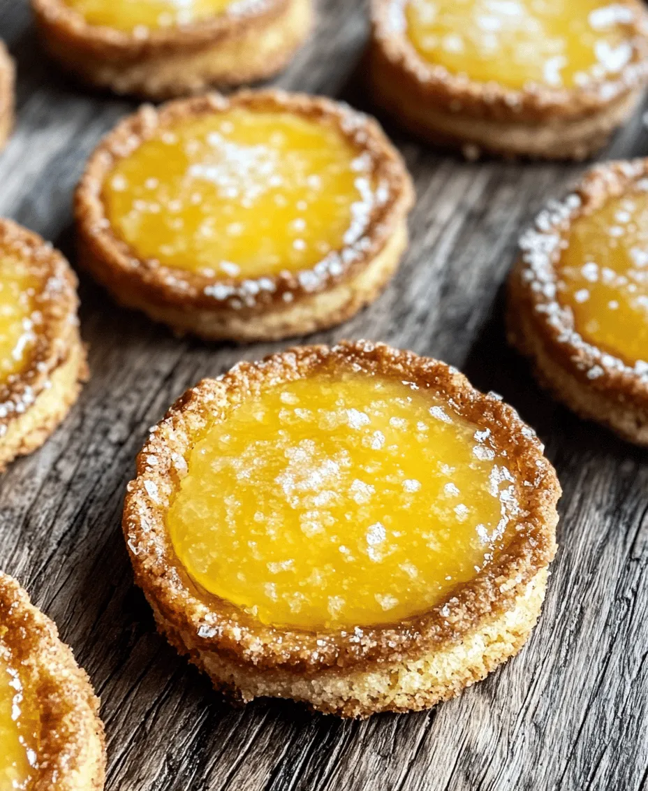 1. <strong>Gather Your Ingredients</strong>: Start by measuring out the necessary ingredients for the lemon curd: fresh lemons, sugar, eggs, and butter. You’ll need about 1 cup of fresh lemon juice, which typically requires about 4-5 lemons.” /></p>
</p>
<h2>Baking the Cookies</h2>
</p>
<p>Once your dough is prepared, it’s time to bring these Lemon Curd Crème Brûlée Cookies to life. The baking process is crucial in achieving the perfect texture—crispy on the outside while remaining soft and chewy on the inside.</p>
</p>
<h3>Optimal Baking Conditions for Best Results</h3>
</p>
<p>Preheat your oven to <strong>350°F (175°C)</strong>. A well-calibrated oven is key to ensuring uniform baking. If you find that your oven tends to run hot or cold, consider using an oven thermometer to monitor the temperature accurately.</p>
</p>
<p>Line a baking sheet with parchment paper to prevent sticking and promote even baking. For best results, bake in batches, leaving enough space between each cookie to allow for spreading. Depending on your oven’s capacity, you may need to bake in two or more batches.</p>
</p>
<h3>Visual Cues to Determine When Cookies Are Ready</h3>
</p>
<p>Baking times can vary, but you should begin checking your cookies around <strong>10-12 minutes</strong> into the baking process. The cookies should be lightly golden around the edges, while the centers may appear slightly underbaked. This is ideal as the cookies will continue to firm up as they cool.</p>
</p>
<p>Another visual cue is the “puff” factor; cookies should have spread slightly and formed a soft dome. Avoid overbaking, as this can lead to a crispy texture that might overpower the desired softness.</p>
</p>
<h3>Cooling Techniques to Maintain Softness and Structure</h3>
</p>
<p>Once removed from the oven, allow the cookies to cool on the baking sheet for about <strong>5 minutes</strong>. This resting period helps them maintain their structure. After this initial cooling, transfer them to a wire rack to cool completely. Cooling on a wire rack prevents steam from building up underneath the cookies, which can lead to sogginess.</p>
</p>
<p>For maximum softness, store cookies in an airtight container at room temperature after they have completely cooled.</p>
</p>
<h2>Assembling the Cookies</h2>
</p>
<p>With your cookies baked and cooled, it’s time to assemble them with the luscious lemon curd and the crème brûlée topping.</p>
</p>
<h3>How to Fill Cookies with Lemon Curd Effectively</h3>
</p>
<p>Start by pairing your cookies—match them by size and shape for an even filling. Use a small spoon or a piping bag to fill the center of the bottom half of each cookie with lemon curd. Avoid overfilling, as too much curd can ooze out when the top cookie is placed on. A teaspoon of curd in the center is usually sufficient.</p>
</p>
<p>Once filled, gently press the top cookie onto the curd-filled bottom, ensuring a snug fit without squishing out the filling.</p>
</p>
<h3>Techniques for Achieving the Perfect Crème Brûlée Topping</h3>
</p>
<p>To create the signature burnt sugar topping, sprinkle a thin, even layer of granulated sugar over the top cookie. For best results, use a sugar that has larger granules, as this will help create a more satisfying crunch.</p>
</p>
<h3>Safety Tips When Using a Kitchen Torch or Broiler</h3>
</p>
<p>When caramelizing sugar, safety is paramount. If you’re using a kitchen torch, keep it moving in a consistent circular motion to evenly distribute the heat. Maintain a safe distance from the sugar to prevent burning.</p>
</p>
<p>If using a broiler, place the cookies on a baking sheet and watch them closely, as the sugar can go from perfectly caramelized to burnt in seconds. Turn the baking sheet halfway through for even browning.</p>
</p>
<h2>The Art of Caramelizing Sugar for Crème Brûlée Topping</h2>
</p>
<p>Understanding the science behind caramelizing sugar can transform your baking skills. When sugar is heated, it melts and undergoes a chemical transformation known as caramelization. This process develops complex flavors and a deep amber color, resulting in that signature crunchy topping.</p>
</p>
<h3>Tips for Achieving a Perfect, Crunchy Shell Without Burning</h3>
</p>
<p>To achieve that perfect crust, aim for an even, thin layer of sugar. This allows for uniform melting and caramelization. If you notice the sugar starting to darken too quickly, move the torch or baking sheet around to avoid hotspots.</p>
</p>
<p>Consider applying a second layer of sugar for an extra crispy finish, but ensure it’s thin, as too much sugar can lead to uneven burning.</p>
</p>
<h3>Variations on the Topping for Added Flavor</h3>
</p>
<p>Experiment with different sugars for unique flavors. Vanilla sugar, made by infusing granulated sugar with vanilla beans, adds a lovely aromatic quality. For a citrusy twist, consider using lemon-flavored sugar or even lavender sugar for a floral note.</p>
</p>
<h2>Serving Suggestions and Pairing Ideas</h2>
</p>
<p>Once assembled, it’s time to think about how to serve your Lemon Curd Crème Brûlée Cookies for maximum impact.</p>
</p>
<h3>Best Practices for Serving Lemon Curd Crème Brûlée Cookies</h3>
</p>
<p>These cookies are best served slightly chilled, allowing the lemon curd to firm up slightly, enhancing the overall texture. Arrange them on a decorative platter; the golden brown tops will create an enticing visual.</p>
</p>
<h3>Ideal Beverages That Complement the Cookies</h3>
</p>
<p>Pair your cookies with beverages that elevate the citrusy flavors. A cup of <strong>Earl Grey tea</strong> complements the lemon curd beautifully, while a <strong>light-bodied Chardonnay</strong> or <strong>Moscato</strong> can add a sweet, fruity note. For coffee lovers, a smooth <strong>cappuccino</strong> provides a delightful contrast to the sweetness of the cookies.</p>
</p>
<h3>Presentation Tips for Special Occasions or Gatherings</h3>
</p>
<p>For special occasions, consider garnishing your serving platter with fresh lemon slices, edible flowers, or mint leaves. These add a burst of color and freshness to your presentation, making the cookies even more enticing.</p>
</p>
<h2>Nutritional Information and Dietary Considerations</h2>
</p>
<p>While indulging in these cookies, being aware of nutritional aspects can help you enjoy them more mindfully.</p>
</p>
<h3>Overview of Calorie Count and Nutritional Benefits of the Ingredients</h3>
</p>
<p>Each cookie contains approximately <strong>150 calories</strong>, depending on the size and specific ingredients used. The lemon curd adds a refreshing zing, while the eggs and butter contribute richness.</p>
</p>
<p>Lemon is a good source of vitamin C, which can enhance your immune system, and the eggs provide protein, making these cookies a delightful treat that offers some nutritional benefits.</p>
</p>
<h3>Considerations for Those with Dietary Restrictions</h3>
</p>
<p>For those with gluten sensitivities, you can substitute all-purpose flour with a gluten-free blend to create a delicious alternative. Vegan bakers can replace the butter with coconut oil and use aquafaba (the liquid from chickpeas) as an egg substitute, ensuring everyone can enjoy these delightful cookies.</p>
</p>
<h3>Suggested Portion Sizes for Healthier Indulgence</h3>
</p>
<p>To keep indulgence in check, consider serving one or two cookies per person, especially when paired with a drink. This allows everyone to enjoy the flavors without overdoing it.</p>
</p>
<h2>Conclusion</h2>
</p>
<p>Creating Lemon Curd Crème Brûlée Cookies is not only a delightful baking project but also a rewarding experience that brings joy to both the baker and those fortunate enough to enjoy them. The combination of tangy lemon curd and the satisfying crunch of caramelized sugar creates a unique treat that is sure to impress.</p>
</p>
<p>As you master this recipe, don’t hesitate to experiment with flavors and personal touches—whether it’s adding a hint of lavender to the sugar or infusing your lemon curd with herbs. The joy of baking lies in creativity, and these cookies are the perfect canvas for your culinary artistry.</p>
</p>
<p>So gather your ingredients, invite friends or family to join in the fun, and relish in the sweet satisfaction of sharing homemade treats with loved ones. Happy baking!</p>
		</div>

				<footer class=